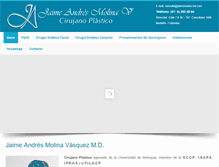 Tablet Screenshot of jaimemolina-md.com